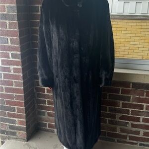 Luxurious 48” Full Length Ranch Mink Coat